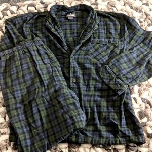 Stafford Plaid Pajama Set